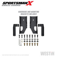 Westin 15-20 Chevy Suburban/Tahoe Sportsman X Grille Guard - Textured Black - Mammoth Racing -