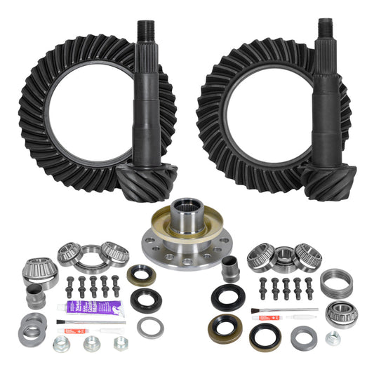 Yukon Ring & Pinion Gear Kit Front & Rear for Toyota 8/7.5R Diff (w/Factory Locker) 4.88 Ratio - My Store