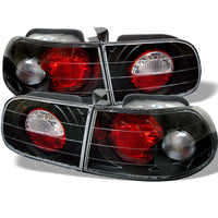 Spyder Honda Civic 92-95 3DR Euro Style Tail Lights Black ALT-YD-HC92-3D-BK - Mammoth Racing -