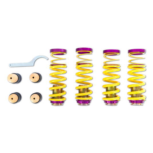 KW H.A.S. Jaguar F-Type (QQ6) Height Adjustable Lowering Spring Sleeve-Over Kit - Mammoth Racing -