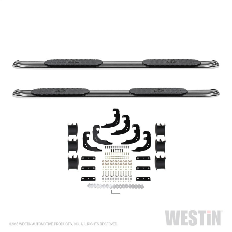 Westin 19-20 Dodge/Ram 1500 Crew Cab PRO TRAXX 4 Oval Nerf Step Bars - SS - Mammoth Racing -