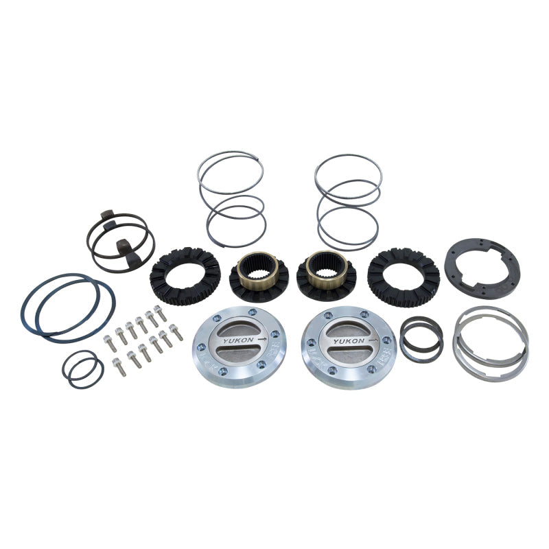 Yukon Hardcore Locking Hub Set for 00-08 Dodge 1-Ton Front w/Spin Free Kit - My Store