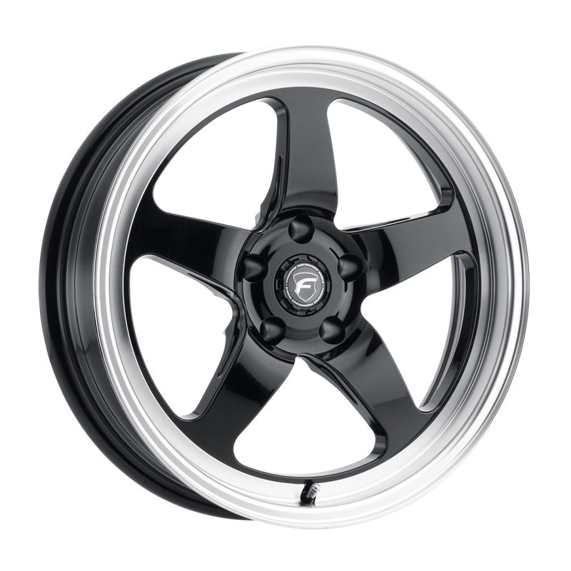 Forgestar D5 Drag 17x7.0 / 5x114.3 BP / Et06 / 4.25in BS Gloss Black Wheel - Mammoth Racing -
