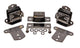 Energy Suspension 67-72 Chevrolet Camaro Black Motor and Transmision Mounts; Chrome Finish - Mammoth Racing -