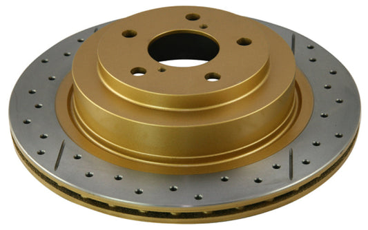 DBA 03-05 350Z / 03-04 G35 / 03-05 G35X Front Drilled & Slotted Street Series Rotor - Mammoth Racing -
