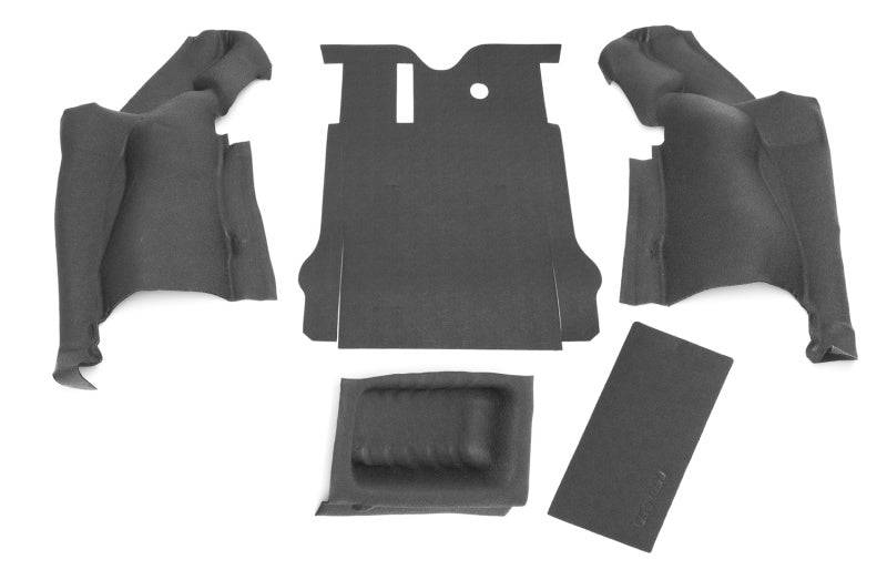 BedRug 11-16 Jeep JK 2Dr Rear 5pc BedTred Cargo Kit (Incl Tailgate & Tub Liner) - Mammoth Racing -