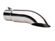 Gibson Turn Down Slash-Cut Tip - 4in OD/3.5in Inlet/12in Length - Stainless - Mammoth Racing -