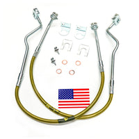 Superlift 1986 Ford Ranger/Bronco II w/ 4-6in Lift Kit (Pair) Bullet Proof Brake Hoses - Mammoth Racing -