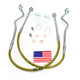 Superlift 1986 Ford Ranger/Bronco II w/ 4-6in Lift Kit (Pair) Bullet Proof Brake Hoses - Mammoth Racing -