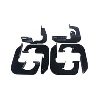Westin 2007-2013 Chevy Silverado 1500 Ext. Cab Running Board Mount Kit - Black - Mammoth Racing -