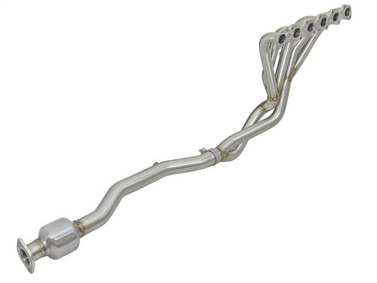 aFe Twisted Steel Long Tube Header/Connection Pipes Street Series 01-16 Nissan Patrol (Y61) V8 4.8L - Mammoth Racing -