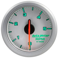 Autometer Airdrive 2-1/6in Tachometer Gauge 0-5k RPM - Silver - My Store