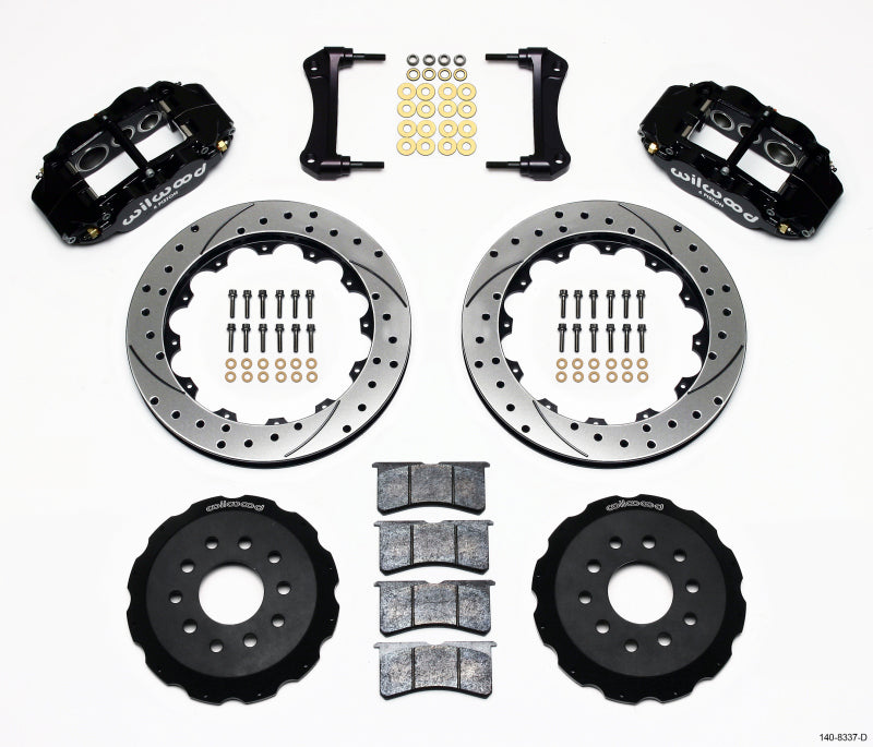 Wilwood Narrow Superlite 6R Front Hat Kit 12.88in Drilled 88-93 Corvette C4 - My Store