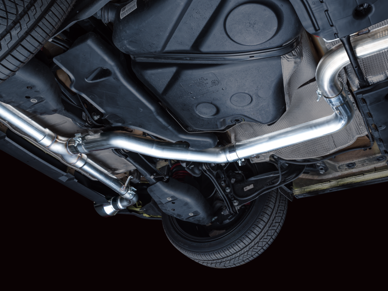 AWE 2022 VW GTI MK8  Track Edition Exhaust - Chrome Silver Tips - Mammoth Racing -