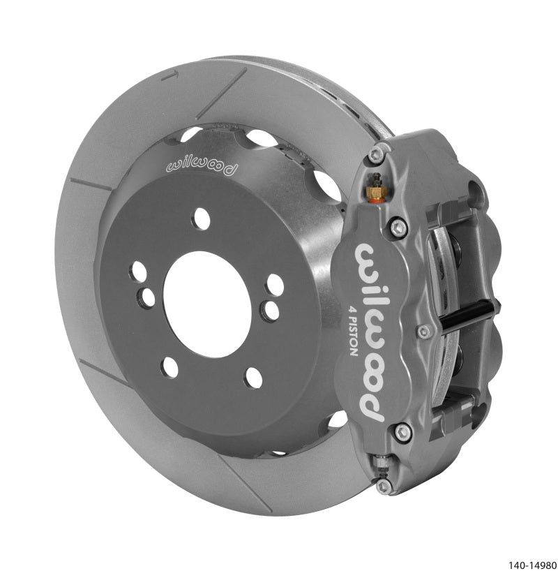 Wilwood Superlite 4r/st Rear 12.88in Road Race Kit - Gray Hard Anodize 00-06 BMW M3 (e46) - My Store