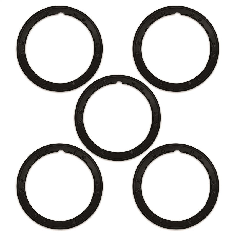 Ford Racing 21-22 Bronco Bead Lock Trim Ring Kit - Black - Mammoth Racing -