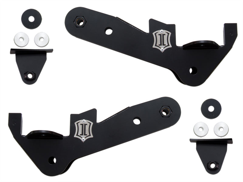 Icon 2017+ Ford Super Duty 4 Link Frame Bracket Kit - Mammoth Racing -