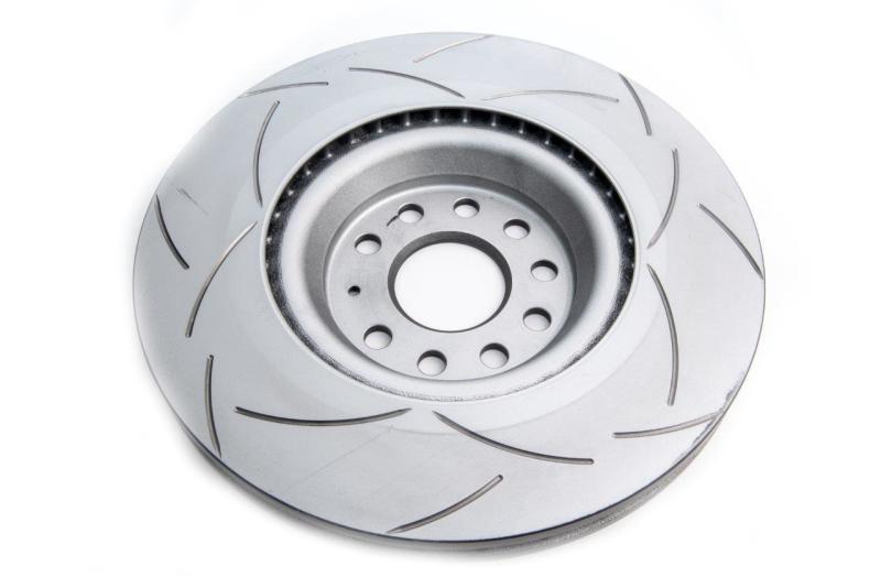 DBA 15-19 Volkswagen Golf R Front T2 Slotted Street Series Rotor - Mammoth Racing -