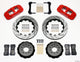 Wilwood Aero6 Front Hat Kit 14.00 Drilled Red 2005-2014 Mustang - Mammoth Racing -