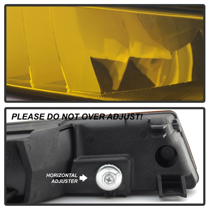 Spyder Acura TL 02-03 OEM Fog Lights wo/Switch Yellow FL-ATL02-Y - Mammoth Racing -
