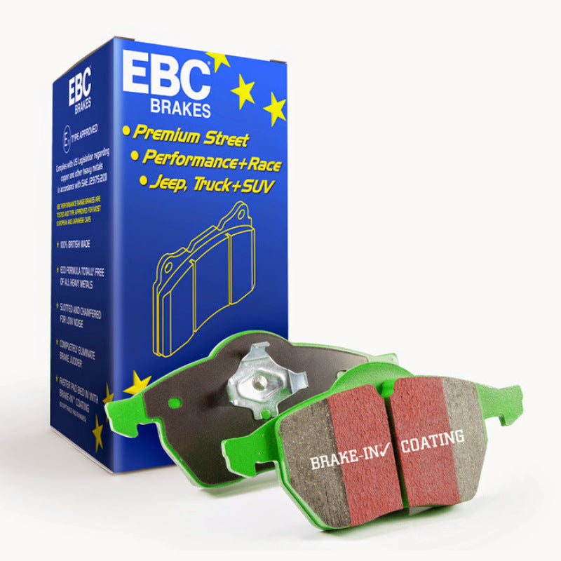 EBC 13+ Land Rover Range Rover 3.0 Supercharged Greenstuff Front Brake Pads - My Store