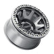 Method Mr108 17x9 -44mm Offset 6x5.5 106.25mm CB Gloss Titanium w/BH-H24125-38 Wheel - Mammoth Racing -
