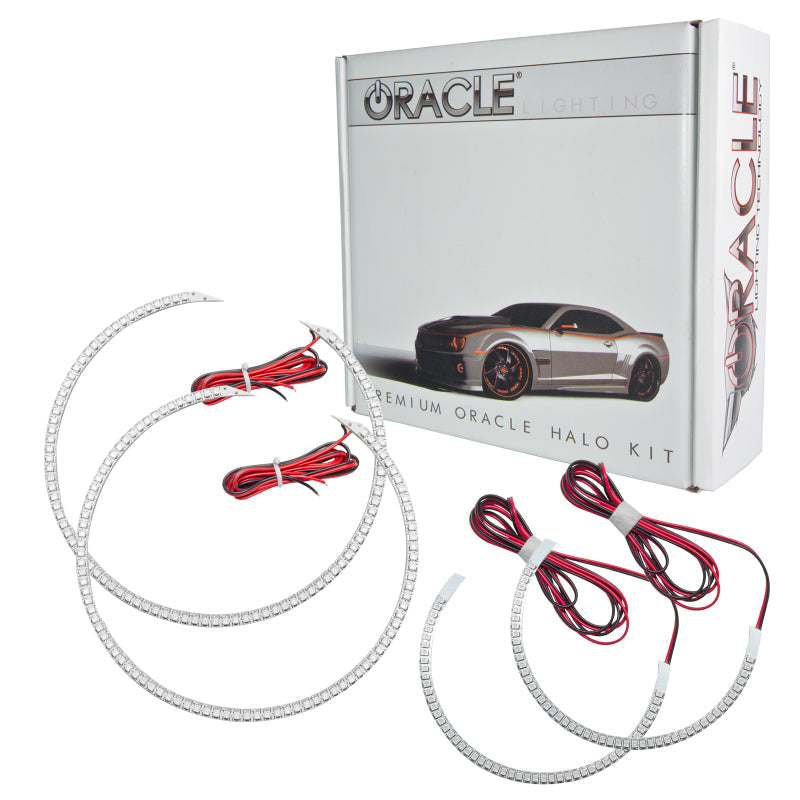 Oracle Toyota Tundra 07-13 LED Tail Light Halo Kit - Red - Mammoth Racing -