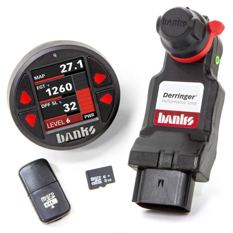 Banks Power 2020 GM 2500/3500 6.6L L5P Derringer Tuner (Gen 2) w/ 1.8in iDash DataMonster - Mammoth Racing -