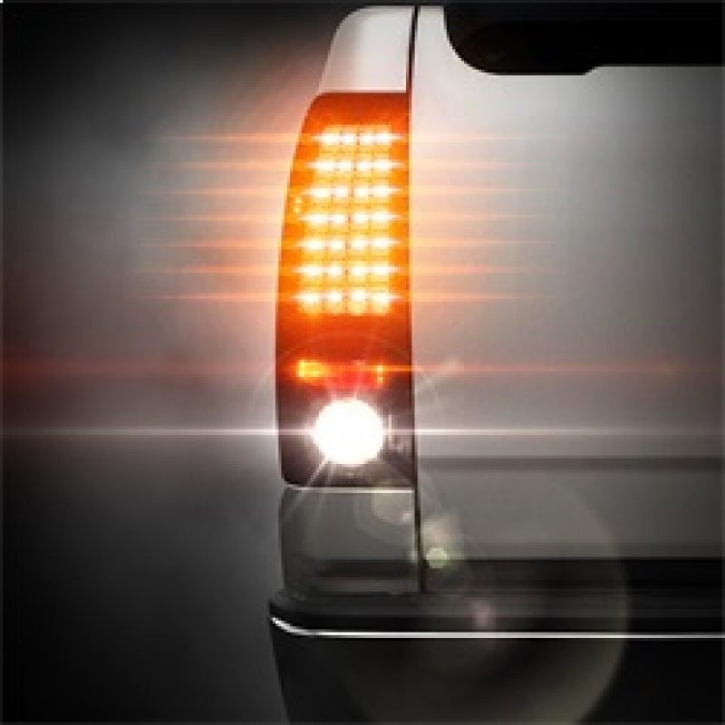 Spyder Chevy Silverado 1500 03-06 (Does Not Fit Stepside)LED Tail Lights Smke ALT-YD-CS03-LED-SM - Mammoth Racing -
