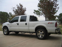 N-Fab Nerf Step 99-16 Ford F-250/350 Super Duty Crew Cab 6.75ft Bed - Gloss Black - Bed Access - 3in - Mammoth Racing -