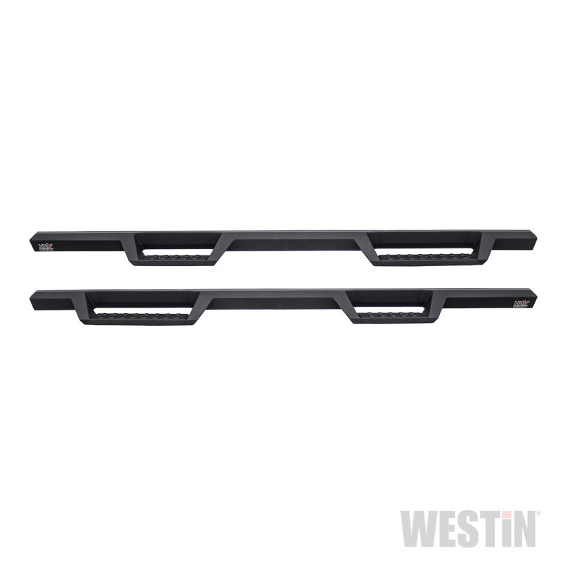 Westin/HDX 16-18 Nissan Titan XD Crew / 17-18 Titan Crew Cab Drop Nerf Step Bars - Textured Black - Mammoth Racing -