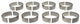 Clevite Ford Prod V8 351M-400 1970-82 Con Rod Bearing Set - Mammoth Racing -