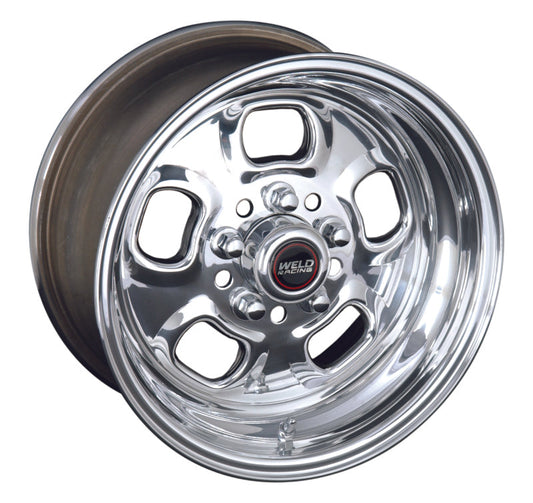 Weld Rodlite 15x7 / 5x4.5 & 5x4.75 BP / 3.5in. BS Polished Wheel - Non-Beadlock - Mammoth Racing -