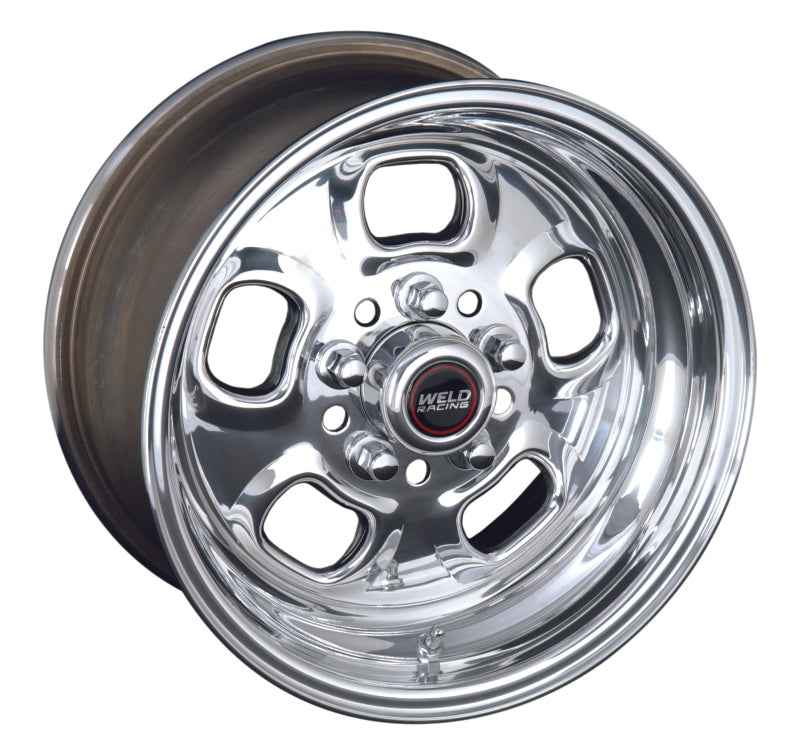 Weld Rodlite 15x6 / 5x4.5 & 5x4.75 BP / 3.5in. BS Polished Wheel - Non-Beadlock - Mammoth Racing -