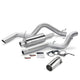 Banks Power 06-07 Chevy 6.6L ECSB Monster Exhaust System - SS Single Exhaust w/ Chrome Tip - Mammoth Racing -