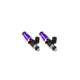 Injector Dynamics 1340cc Injectors - 60mm Length - 14mm Purple Top - 14mm Lower O-Ring (Set of 2) - Mammoth Racing -