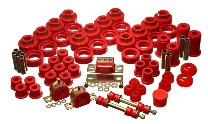 Energy Suspension 92-94 Chevy K5 Blazer / 92-99 Suburban / 92-99 GMC Denali XL/Yukon XL 2WD Red Hype - Mammoth Racing -