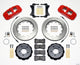 Wilwood Aero6 Front Hat Kit 14.25 Red 2008-2009 Pontaic G8 w/Lines - Mammoth Racing -