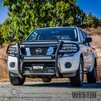 Westin 12-20 Nissan Frontier Sportsman X Grille Guard - Textured Black - Mammoth Racing -