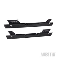 Westin/Snyper 07-17 Jeep Wrangler Rock Slider Steps - Textured Black - Mammoth Racing -