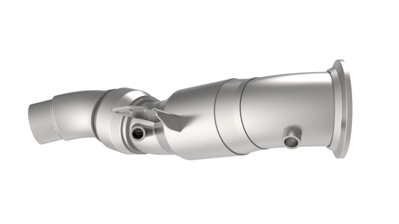 Kooks 2020 Toyota Supra 4in SS Green Catted Downpipe - Mammoth Racing -