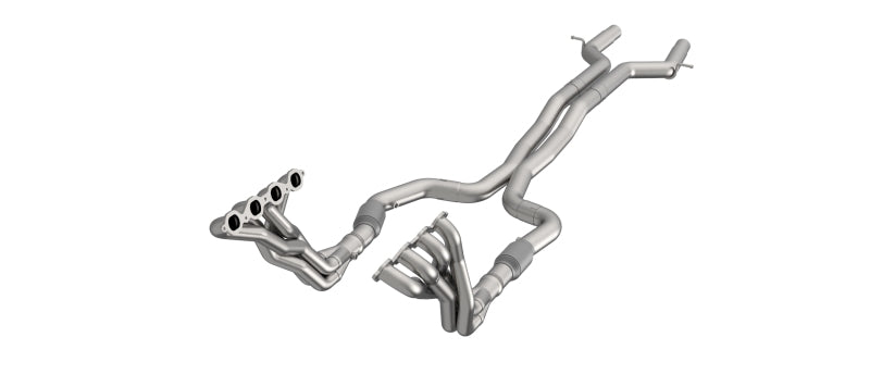 Kooks 2022 Cadillac Ct5v 2in x 3in SS Longtube Headers and Green Catted SS X-Pipe - Mammoth Racing -
