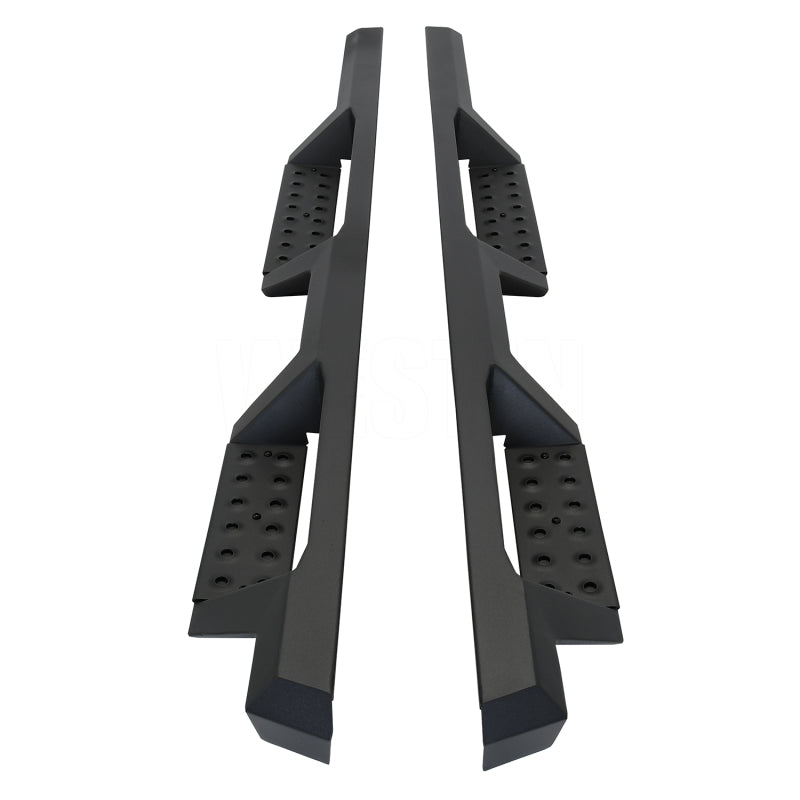 Westin/HDX 2021+ Ford Bronco Drop Nerf Step Bars - Textured Black - Mammoth Racing -