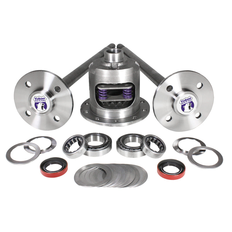 Yukon Gear 79-93 Mustang Axle Kit / 31 Spline / 4 Lug Axles w/ Duragrip Positraction - Mammoth Racing -