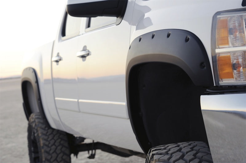 EGR 14+ Chev Silverado 6-8ft Bed Bolt-On Look Fender Flares - Set - Matte - Mammoth Racing -
