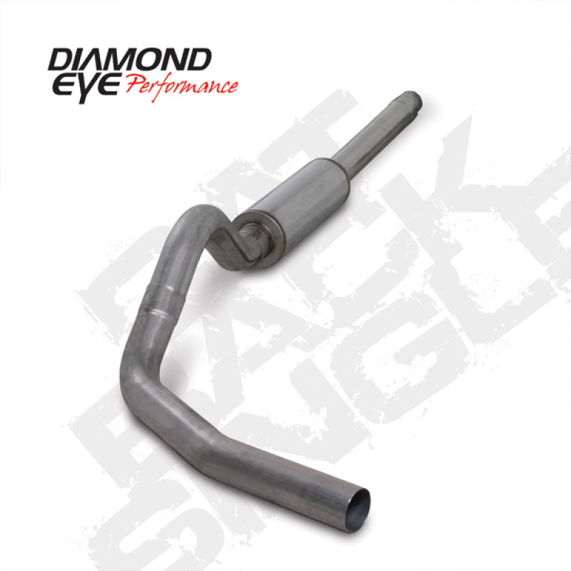 Diamond Eye KIT 4in CB SGL SS: 94-97 FORD 7.3L F250/F350 PWRSTROKE - Mammoth Racing -