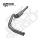 Diamond Eye KIT 4in CB SGL SS: 94-97 FORD 7.3L F250/F350 PWRSTROKE - Mammoth Racing -