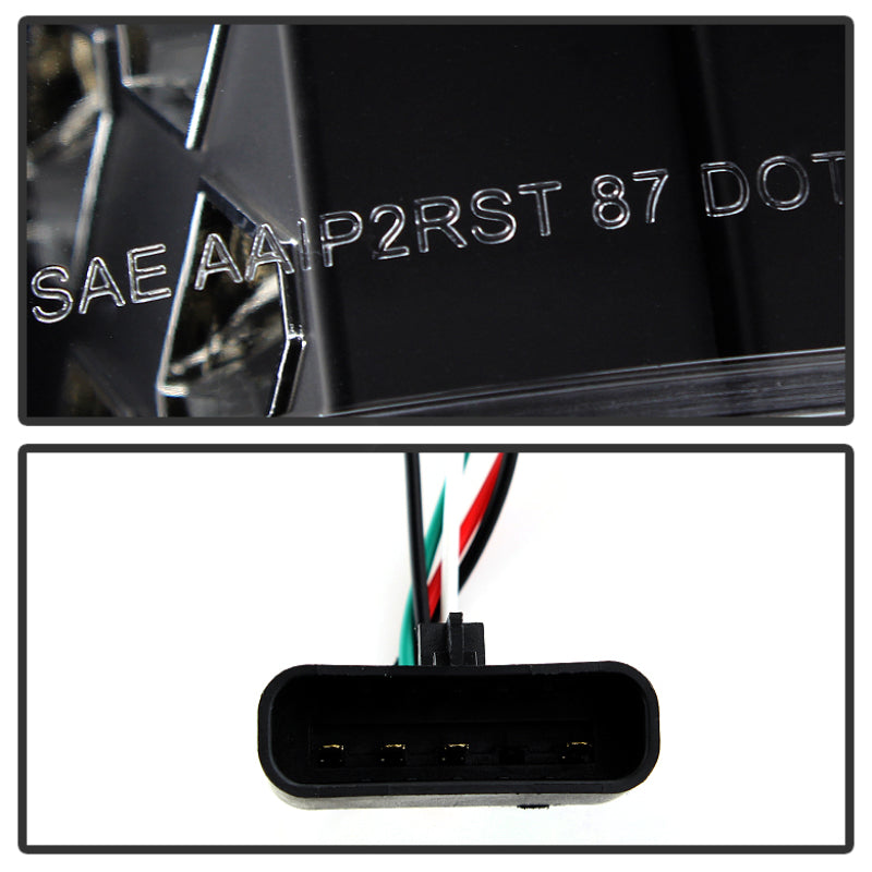 Spyder Chevy C/K Series 1500 88-98/Blazer 92-94 LED Tail Lights Blk ALT-YD-CCK88-LED-BK - Mammoth Racing -