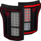 ANZO 2015-2016 Ford F-150 LED Taillights Red/Smoke - Mammoth Racing -