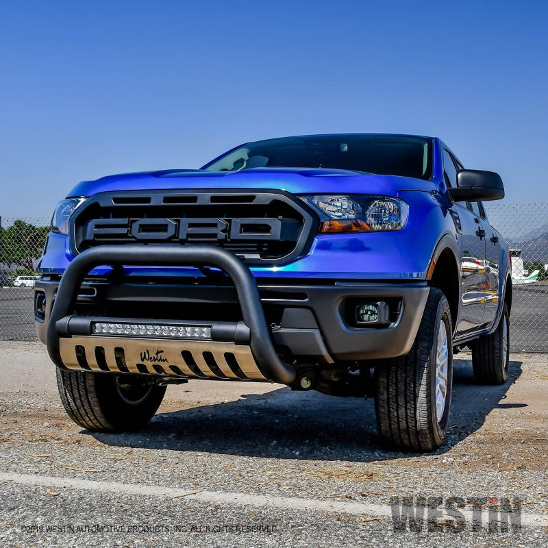 Westin 19-22 Ford Ranger Ultimate LED Bull Bar - Tex. Blk - Mammoth Racing -